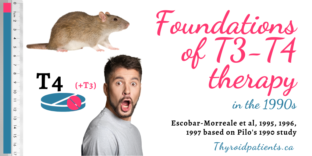 The foundations of synthetic T3-T4 therapy in the 1990s